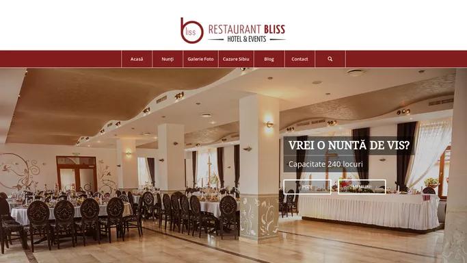 Restaurant Sibiu | Restaurant Bliss