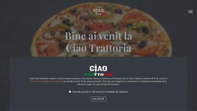 Restaurant Ciao Trattoria. Urban italian taste