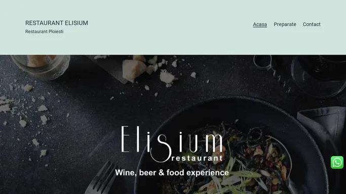 Restaurant Elisium – Restaurant Ploiesti