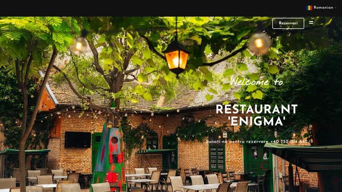 Home - Restaurant Enigma Cluj Secret Garden