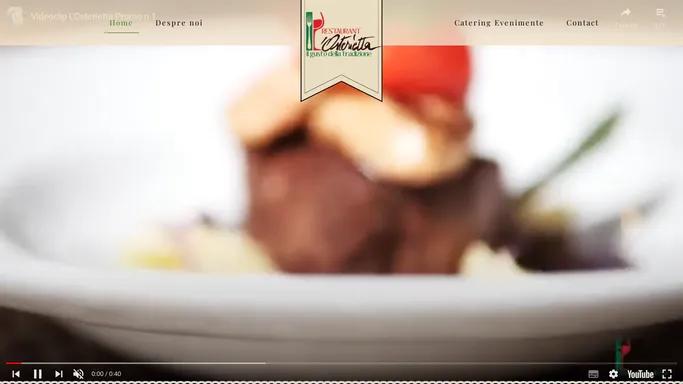 Restaurant L'Osterietta Timisoara – Restaurant cu specific italienesc.