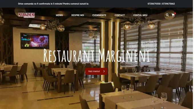 Restaurant Margineni - Comanda online - Livrare in Bucuresti