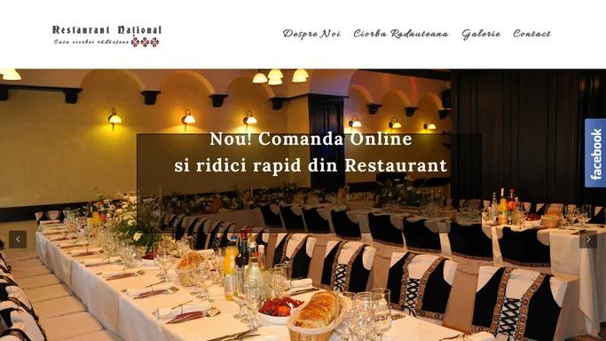 Restaurant Radauti - Restaurant National Radauti