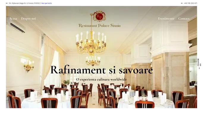 Restaurant Palace Sinaia – Restaurant Palace Sinaia