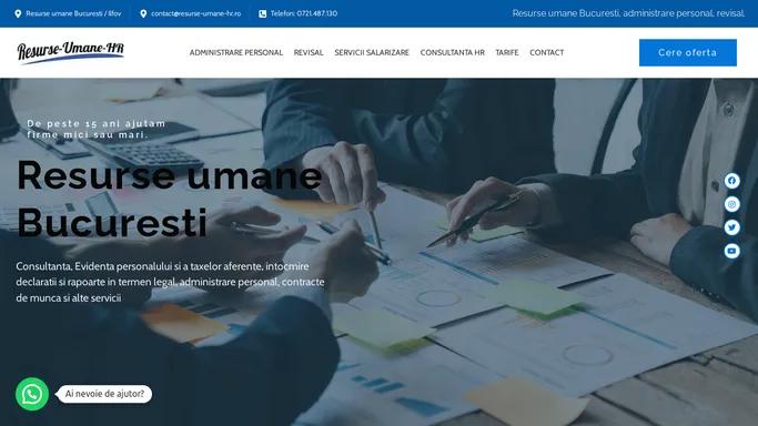 Resurse Umane Bucuresti - servicii HR externalizate - Nadora