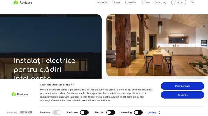 Homepage - Revicon - Instalatii electrice pentru cladiri inteligente