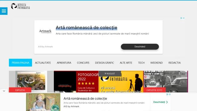 Revista FOTOGRAFIA, tehnica si arta fotografica - Prima pagina