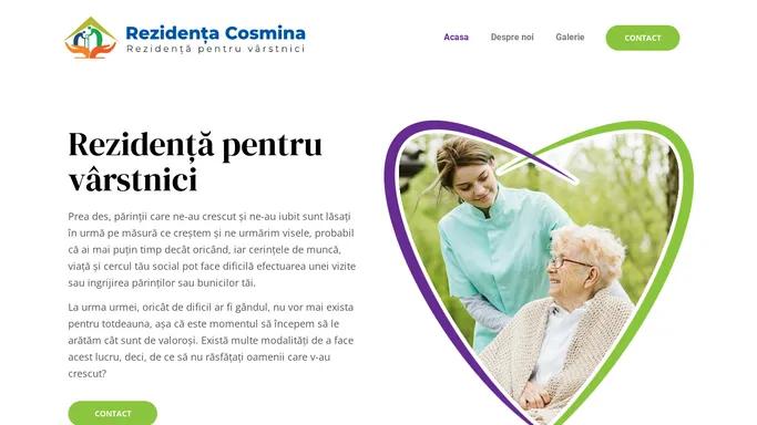 Rezidenta Cosmina – Rezidenta pentru varstnici