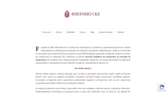 Rheinbrucke Architecture | Proiectare Timisoara