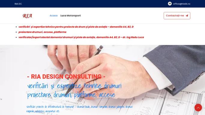 RIA – RIA Design Consulting