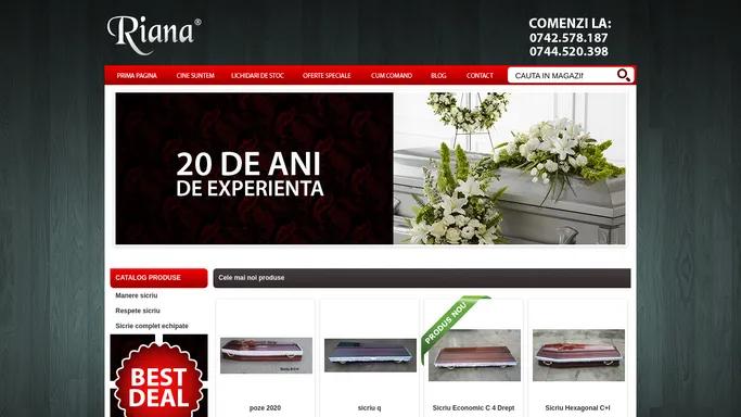 Magazin online sicrie si articole funerare