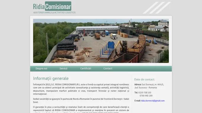 Ridia Comisionar