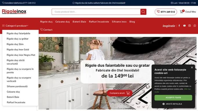 Obiecte Sanitare pentru Baie ✓ Rigoleinox | Asistenta Premium