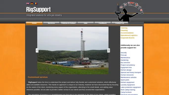 RigSupport.ro - Integrated solutions for oil & gas industry