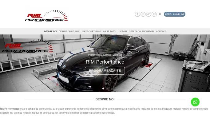 Despre noi | RIM Performance