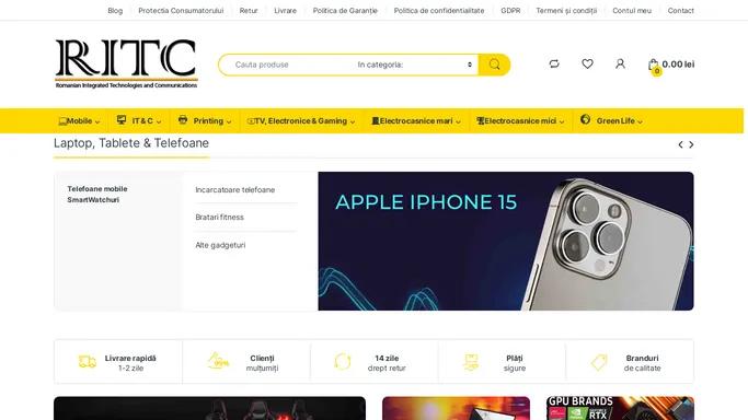 RITC – Magazin online IT, Electronice si Electrocasnice