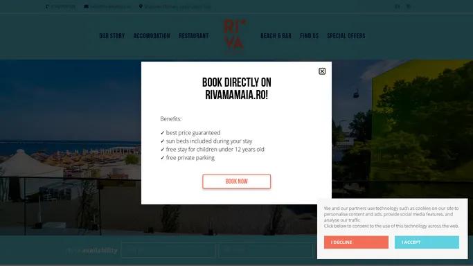 RIVA Mamaia • Stunning sea view. Suites that inspire.