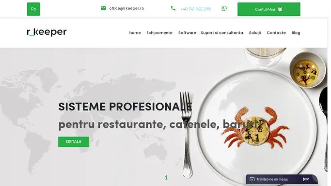 r_keeper Romania - Sisteme complete de gestiune pentru restaurante, baruri, cafenele