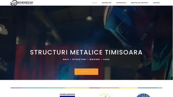 rnrmetad.ro - structuri metalice timisoara