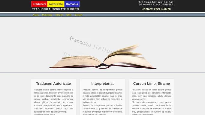 Traduceri Autorizate Romania | Traduceri engleza si franceza pentru texte din diverse domenii, fie ca sunt documente sau manuale de natura juridica, medicala, economica, tehnica, ghiduri, brosuri, etc, fie ca sunt acte care necesita traducere si legalizare