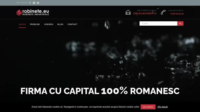 Robinete.eu - Robinete Industriale