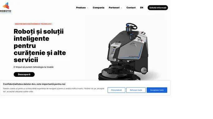 Robotic Cleaning Solutions - Roboti si solutii inteligente pentru curatenie si servire