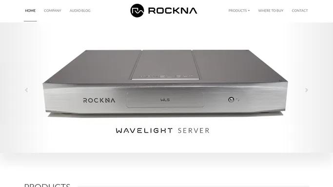 Home | Rockna Audio