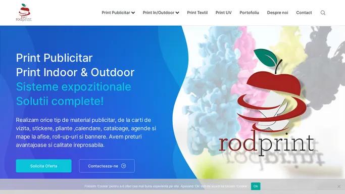 RodPrint - Rodul imaginatiei tale ~ Tipografie ~ Printing Service