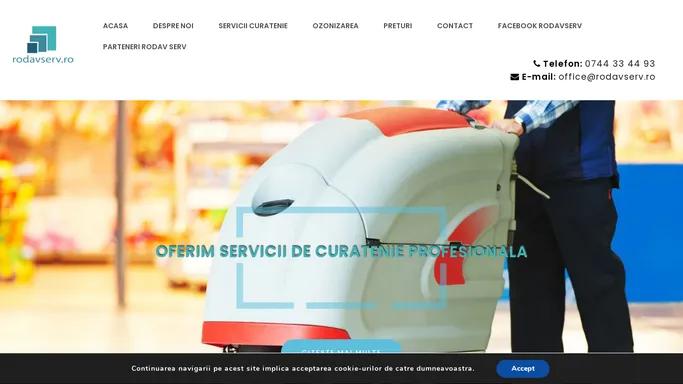 RODAV SERV - servicii profesionale de curatenie Ploiesti Rodav Serv