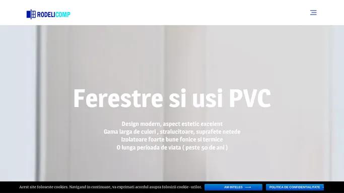 Rodeli Comp – Tamplarie PVC