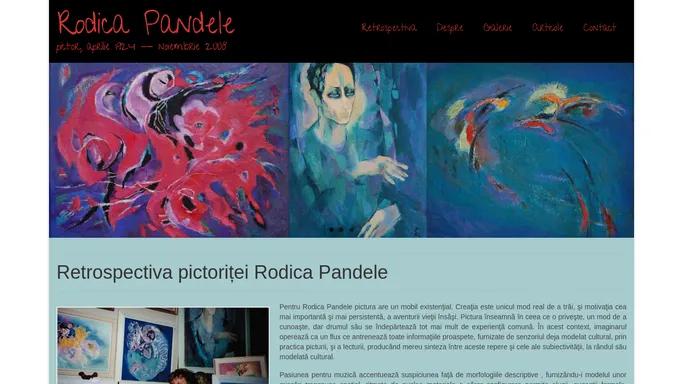 Rodica Pandele – Site oficial al pictoritei Rodica Pandele