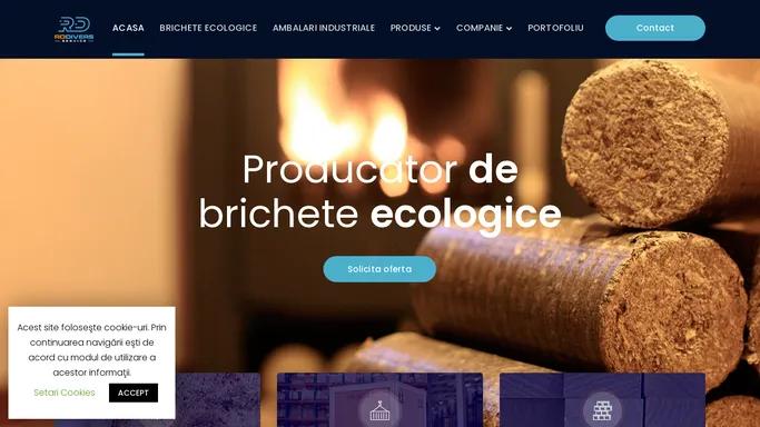 Producator de brichete ecologice | Rodivers Service