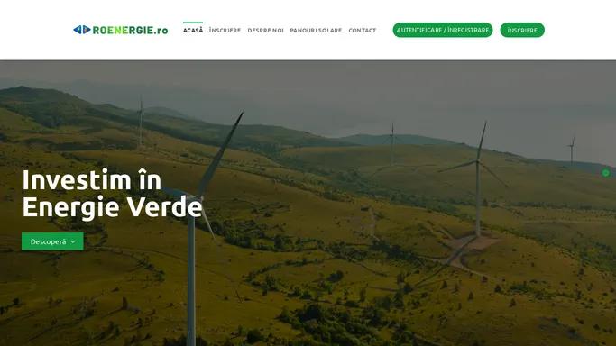 RoEnergie.ro – Energie Verde