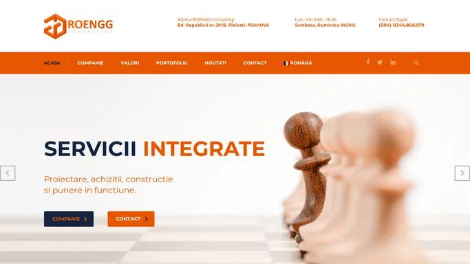 ROENGG Consulting – EPCC – Un simplu sit WordPress