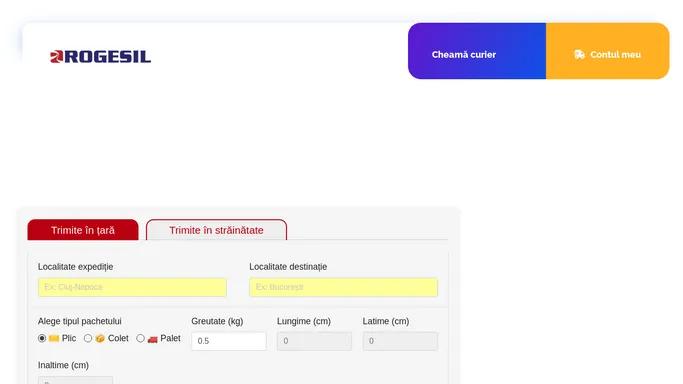 Rogesil – Curierul tau online!