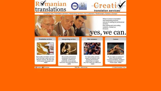 Romanian Translations - Professional Romanian translators and interpreters