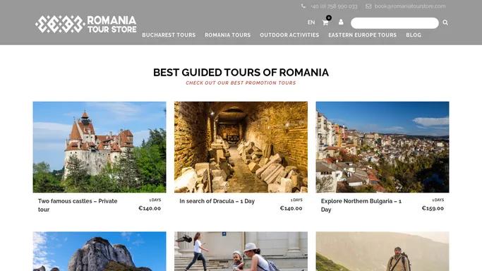 Romania Tours - private guided tours in Romania & Transylvania