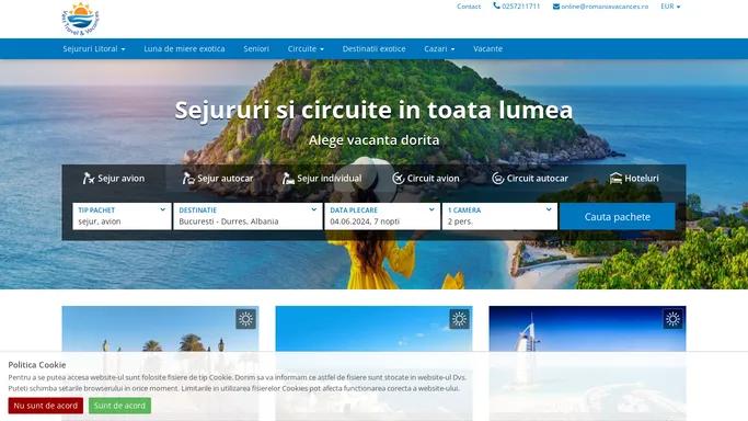 Vacante, oferte hoteluri, circuite | Vest Travel Vacances