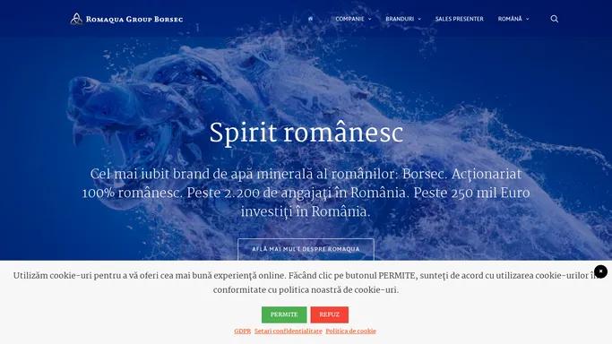 Romaqua Group Borsec | Traditie si prestigiu romanesc.