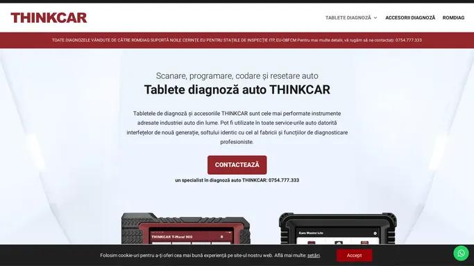 Tablete diagnoza auto ThinkCar - Unic dealer in Romania