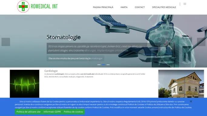 Romedical Int - Clinica medicala: Cardiologie, Stomatologie, Medicina de familie.