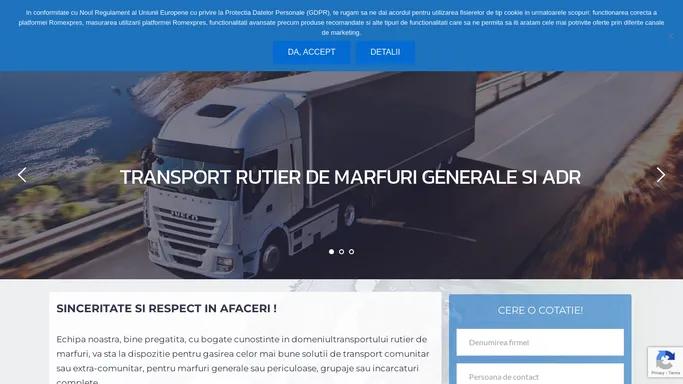 Gibrom Expres Distributie | Transport rutier marfuri