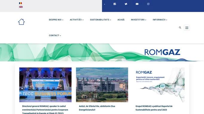 Romgaz | Romgaz