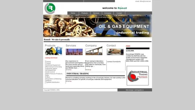 Romoil - Oil and Gas Equipment