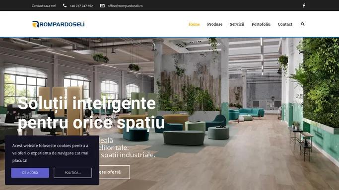 Rompardoseli – Solutii inteligente pentru pardoseli