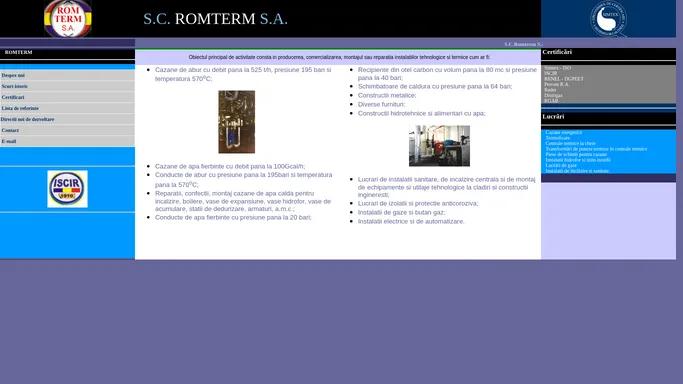 S.C. ROMTERM S.A.