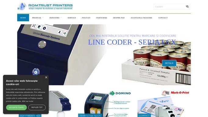 Solutii complete de etichetare - Romtrust printers