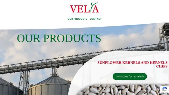 Romvelia | Sunflower kernels an pellets