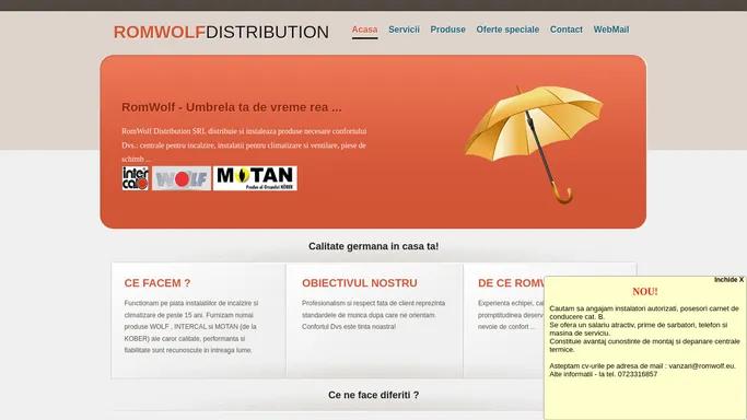 Romwolf Distribution SRL Timisoara