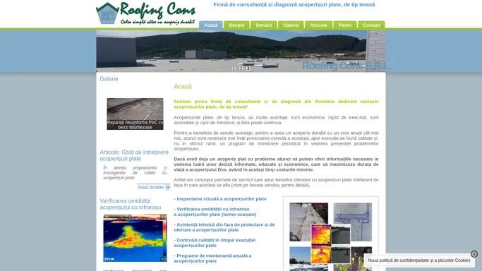 Roofing Cons SRL - Calea simpla catre un acoperis durabil